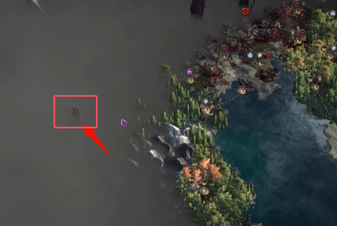 corrupted nexus map
